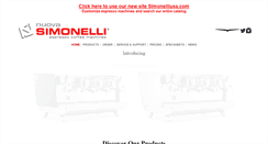 Desktop Screenshot of nuovasimonelliusa.com